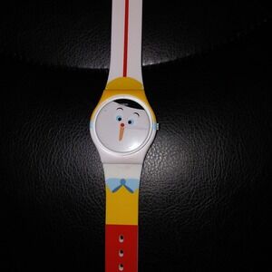Rare Pinocchio "Naso Lungo" Swatch Watch
